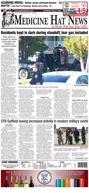 Cover of Medicine Hat News