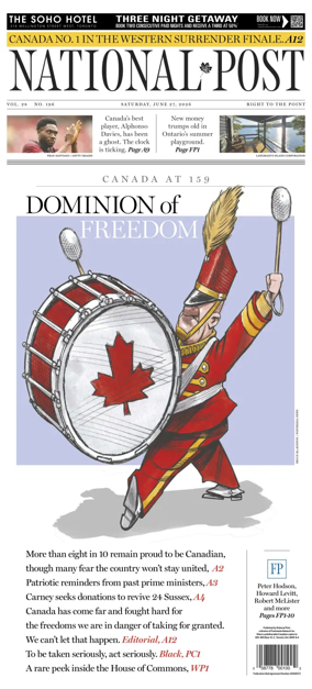 Cover of National Post - (Latest Edition)
