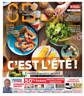 Cover of Le Journal de Quebec - Salut Bonjour Magazine