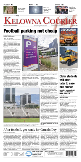 Cover of The Daily Courier
