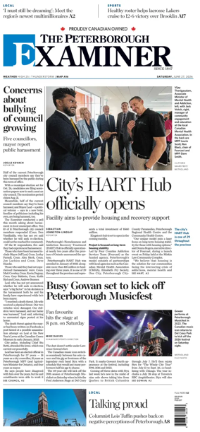 Cover of The Peterborough Examiner