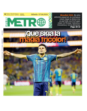 Cover of Publimetro Colombia