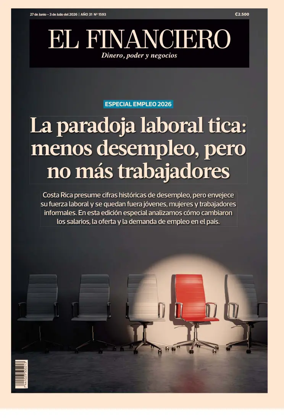 Cover of El Financiero (Costa Rica)