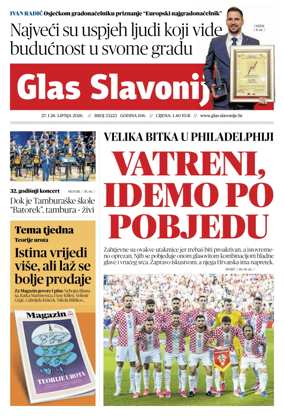 Cover of Glas Slavonije