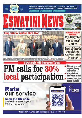Cover of Eswatini News