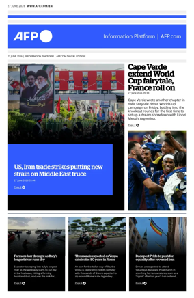 Cover of AFP English