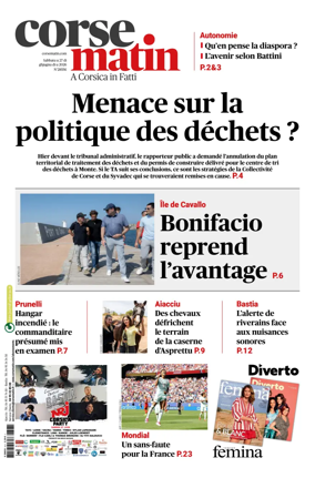 Cover of Corse Matin