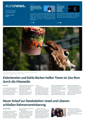 Cover of Euronews (German Edition)
