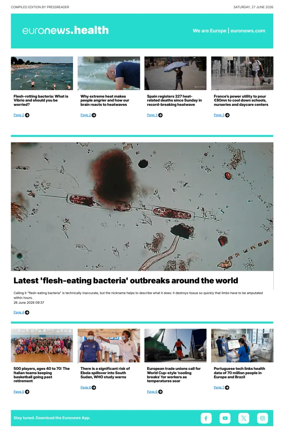 Cover of Euronews Health (English) Compiled Edition