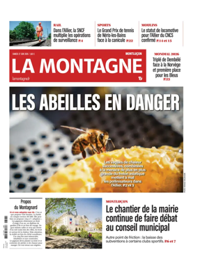 Cover of La Montagne (Montlucon)
