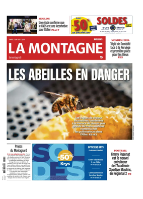 Cover of La Montagne (Moulins)