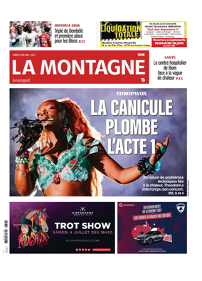 Cover of La Montagne (Riom)