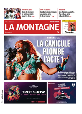 Cover of La Montagne (Thiers-Ambert)