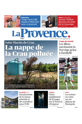 Cover of La Provence Arles