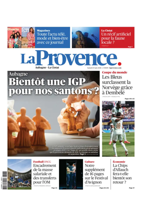 Cover of La Provence Aubagne-La Ciotat