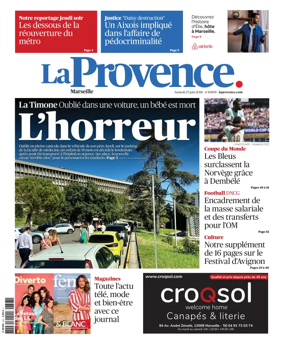 Cover of La Provence Marseille