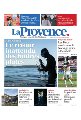 Cover of La Provence Martigues-Istres-Vitrolles-Marignane
