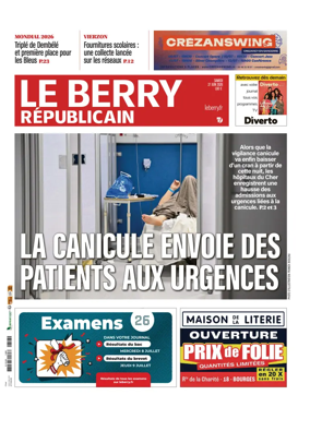 Cover of Le Berry Republicain