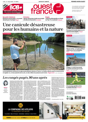 Cover of Ouest-France (Rennes Nord-Ouest)