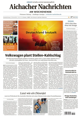 Cover of Aichacher Nachrichten