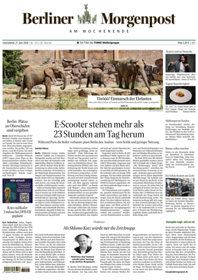 Cover of Berliner Morgenpost