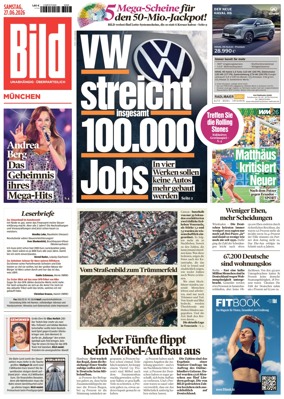 Cover of BILD Munchen