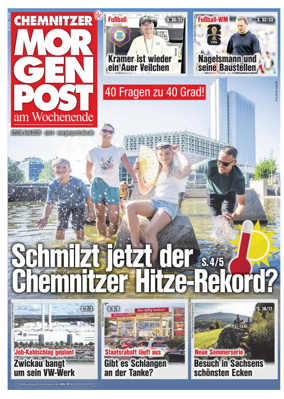 Cover of Chemnitzer Morgenpost