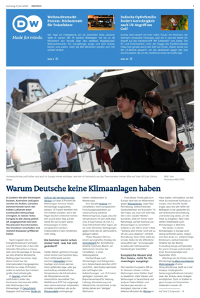 Cover of Deutsche Welle (German edition)