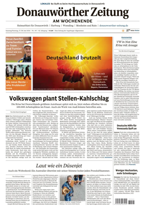 Cover of Donauwoerther Zeitung