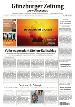 Cover of Guenzburger Zeitung