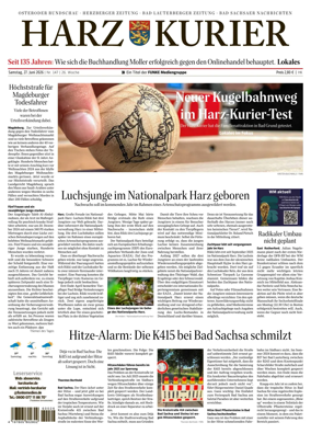 Cover of Harz Kurier