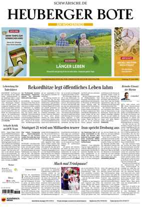 Cover of Heuberger Bote