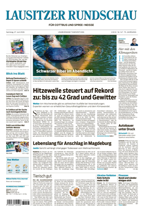 Cover of Lausitzer Rundschau