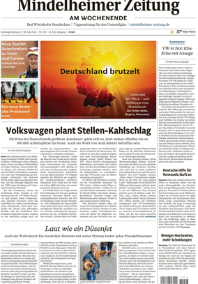 Cover of Mindelheimer Zeitung