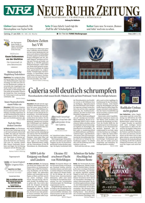 Cover of Neue Rhein Zeitung (Mulheim an der Ruhr)