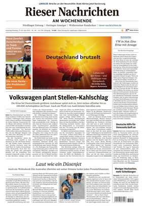 Cover of Rieser Nachrichten