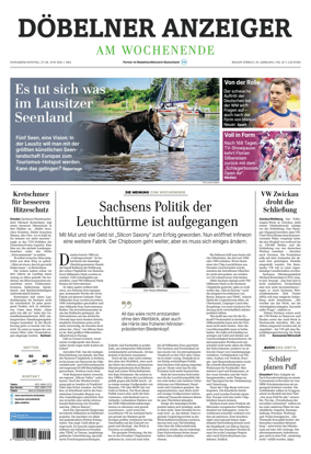 Cover of Sachsische Zeitung (Dobeln)