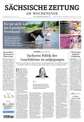 Cover of Sachsische Zeitung (Freital Dippoldiswalde & Osterzgebirge)