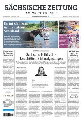 Cover of Sachsische Zeitung (Rodertal)