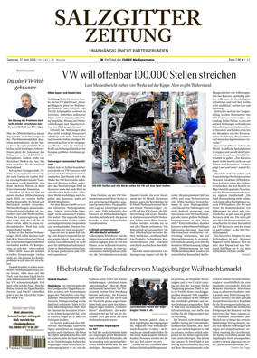 Cover of Salzgitter Zeitung