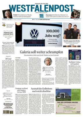 Cover of Westfalenpost (Olpe)