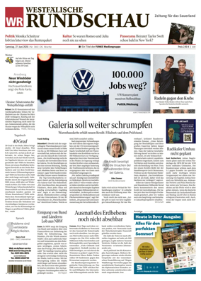 Cover of Westfalische Rundschau (Arnsberg)