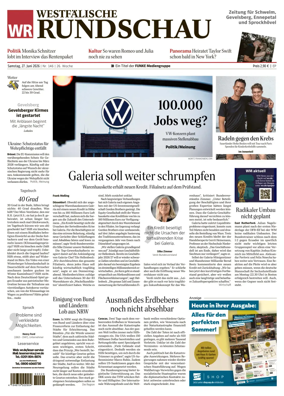 Cover of Westfalische Rundschau (Ennepetal)