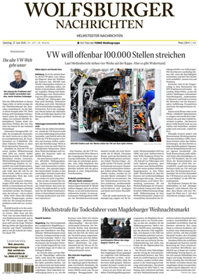 Cover of Wolfsburger Nachrichten (Helmstedt)