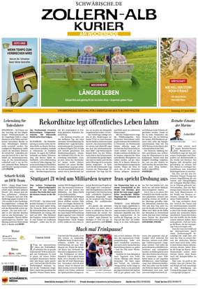 Cover of Zollern-Alb-Kurier (Balingen)