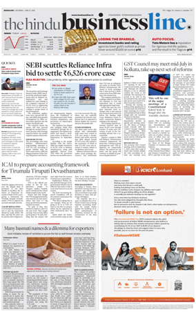 Cover of BusinessLine (Bangalore)