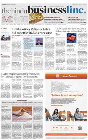 Cover of BusinessLine (Hyderabad)