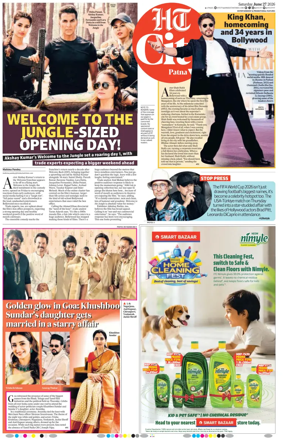 Cover of Hindustan Times (Patna) - Live