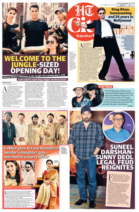 Cover of Hindustan Times (Jaipur) - City