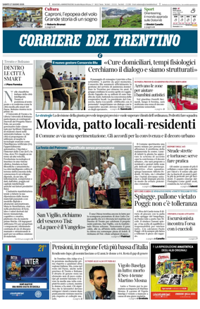 Cover of Corriere del Trentino